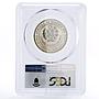 Peru 1000 sol National Congress Building Parliament MS67 PCGS silver coin 1979
