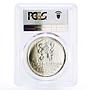 Czechoslovakia 500 korun Birthday of Ludovit Stur MS67 PCGS silver coin 1981