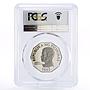 Philippines 2 piso Andres Bonifacio Palm Tree PR68 PCGS CuNi coin 1983