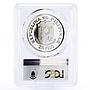Philippines 25 piso 25th Anniversary of Central Bank MS66 PCGS silver coin 1974