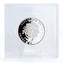 Congo 500 francs Good Luck Horseshoe gilded silver coin 2014