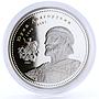 Mongolia 1000 togrog Grand Duke Yuri Dolgorukiy proof silver coin 2007