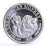 Somali 10 dollars The African Monkey proof silver coin 1998