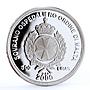 Malta 500 liras Order Grand Harbour Ship silver coin 2000