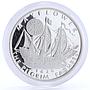 Somali 250 shillings The Pilgrim Fathers Mayflower Ship silver coin 2002