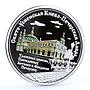 Cook Islands 5 dollars Refectory of Pecherski Church colored silver coin 2008