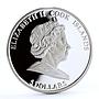 Cook Islands 5 dollars Pecherski Church of All Saints colored silver coin 2008