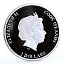 Cook Islands 2 dollars Famous Rock Band AC/DC High Voltage silver coin 2018