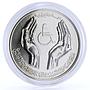 Libya 5 dinars International Year of Disabled Persons silver coin 1981