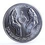 Libya 5 dinars International Year of Disabled Persons silver coin 1981