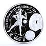 Mexico 5 pesos 2006 World Cup Soccer Games Football proof silver coin 2006