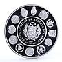 Peru 1 sol Danza de las Tijeras Dancing Festival Culture proof silver coin 1997