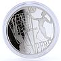 Peru 1 sol Olympic Sports Games Volleyball proof silver coin 2007