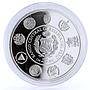 Peru 1 sol Olympic Sports Games Volleyball proof silver coin 2007