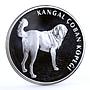 Turkey 20 lira Animal series Kangal Dog proof silver coin 2005