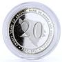 Bosnia and Herzegovina 20 convertible marks 20 Years of Bank silver coin 2017