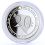 Bosnia and Herzegovina 20 convertible marks 20 Years of Bank silver coin 2017