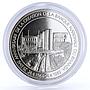 Rwanda 1000 francs 25 Years of the National Bank Finances silver coin 1989