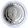 Belarus 20 rubles Endangered Wildlife Squirrel Fauna proof silver coin 2009