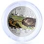 Cook Islands 20 dollars Michelangelo Art Creation of Adam silver coin 2008