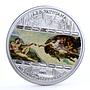 Cook Islands 20 dollars Michelangelo Art Creation of Adam silver coin 2008