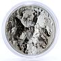 Cook Islands 25 dollars 7 Summits Mountain Everest Climat silver coin 2017