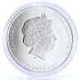 Cook Islands 25 dollars 7 Summits Mountain Everest Climat silver coin 2017