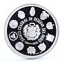 Peru 1 sol Ibero American series II Environmental Protection silver coin 1994