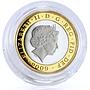 Britain 2 pounds 250th Anniversary of Robert Burns piedfort silver coin 2009
