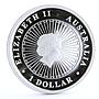 Australia 1 dollar Australian Opal series The Koala Fauna silver coin 2012