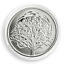 Israel set of 2 coins 1 & 2 shekels Burning bush Biblical art silver 2004