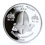 Ethiopia 20 birr Millennium Discover of Lucy Skeleton proof silver coin 2000