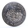 Saint Lucia 10 dollars Naval Battle of the Saints Ships Clippers CuNi coin 1982