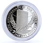 Equatorial Guinea 7000 francos 50 Years of the United Nations silver coin 1995