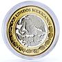 Mexico 100 pesos Numismatic Heritage 1783 Carlos III bimetal coin 2011