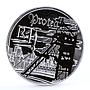 South Africa 1 rand National Mining Industry Plants Mine Tower silver coin 1999