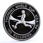 Suriname 100 guilders Football World Cup in USA Player CuNi coin 1994