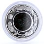 Australia 1 dollar Australian Opal series The Wombat Fauna silver coin 2012