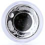 Australia 1 dollar Australian Opal series The Wombat Fauna silver coin 2012