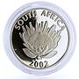 South Africa 1 rand National Soccer Team Football Bafana Bafana silver coin 2002