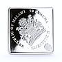 Malawi 50 kwacha African Wildlife White Lion Fauna proof silver coin 2009