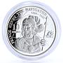 Angola 10 kwanzas Prince Henry the Navigator proof silver coin 1999