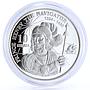 Angola 10 kwanzas Prince Henry the Navigator proof silver coin 1999