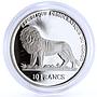 Congo 10 francs Three Holy Kings Caspar Camel Desert proof silver coin 2005