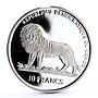 Congo 10 francs Three Holy Kings Balthasar Camel Desert proof silver coin 2005