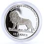 Congo 10 francs Three Holy Kings Balthasar Camel Desert proof silver coin 2005