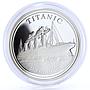 Somali 250 shillings Cruise Liner Titanic Ship Steamer proof silver coin 1999