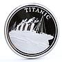 Somali 250 shillings Cruise Liner Titanic Ship Steamer proof silver coin 1999