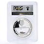 Australia 1 dollar Treasures Diamonds Locket PR69 PCGS silver coin 2009