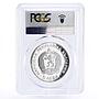 Bulgaria 5 leva Death of Revolutionary Vasil Levski PR69 PCGS silver coin 1973